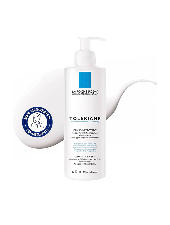 First Cleanse La Roche Posay Face Wash, Toleriane Dermo Cleanser